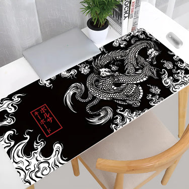 Japanese Dragon XL Gaming Mouse Pad - InspiredGrabs.com